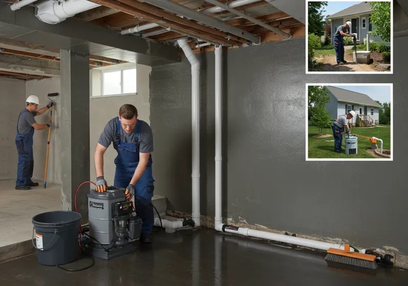 Basement Waterproofing and Flood Prevention process in Twin Lakes, NM